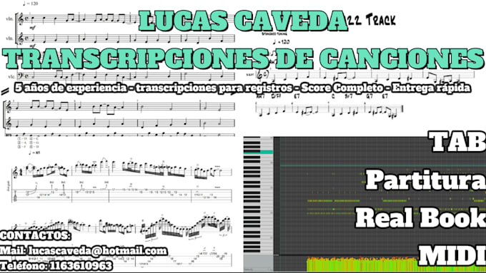 make a music sheet and more for your song