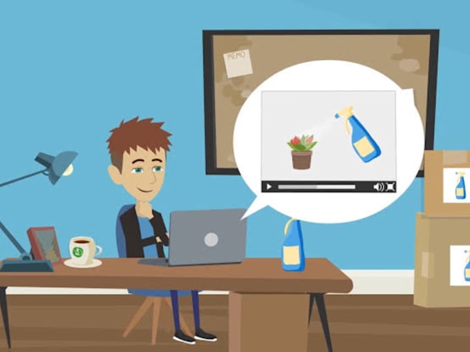 2d animated explainer video by Mkarrar | Fiverr