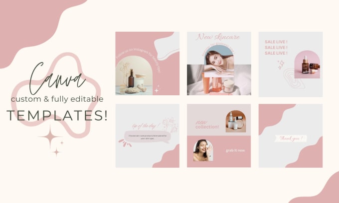 Create custom branded social media template for you by Artaeficial Fiverr