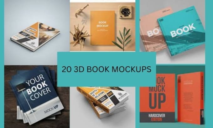 maquette de couverture de livre de conception, maquette de livre, maquette  de produit, maquette de livre 3D