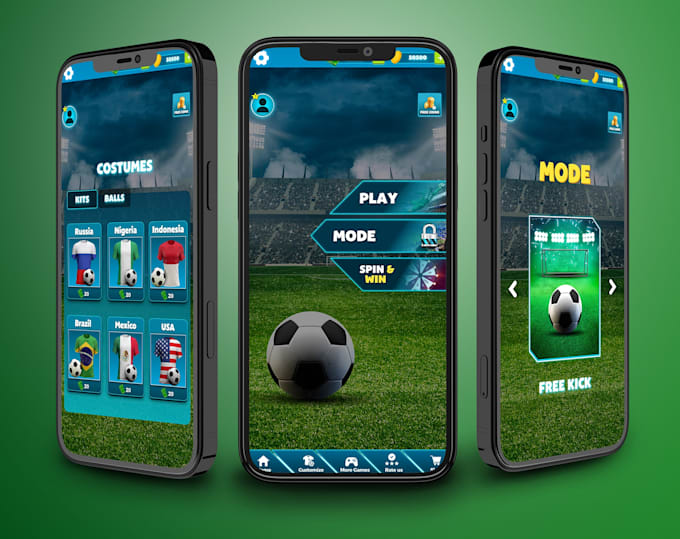 create 2d game UI design for you