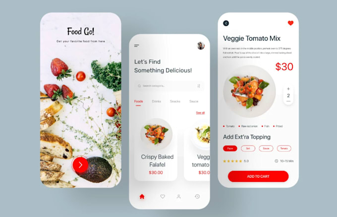 develop multi restaurant app, food delivery app, grocery delivery app