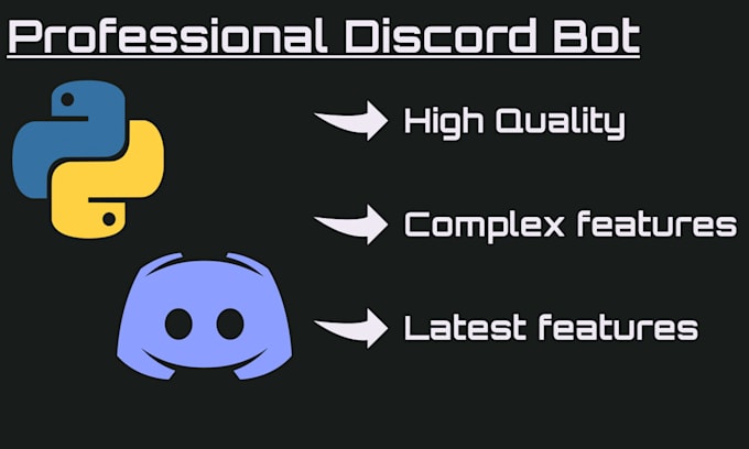 Create a complete discord bot using python by Tomleber | Fiverr