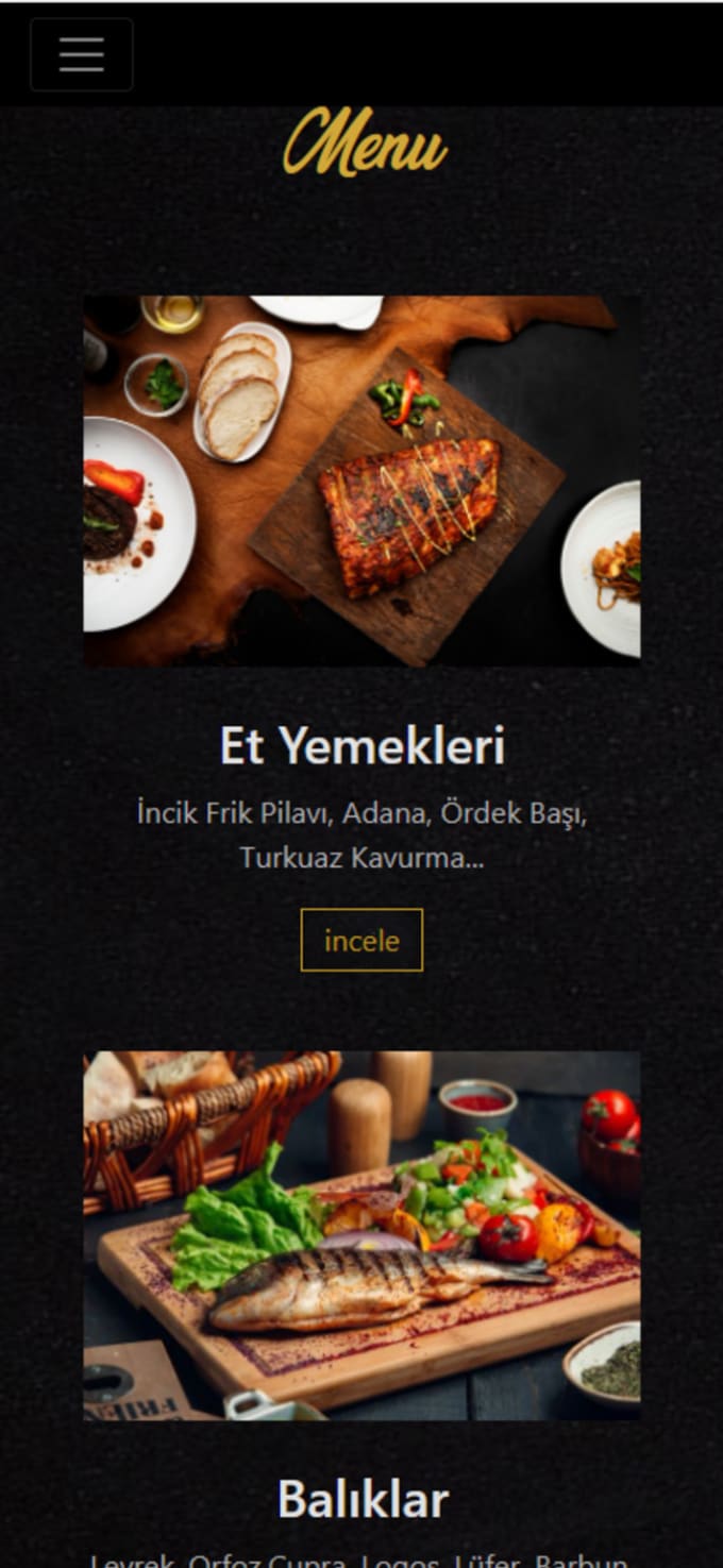 Design professional html,css qr menu for your business with free ...