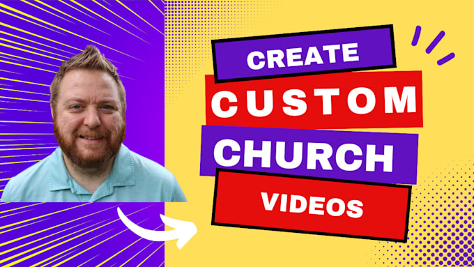 create a custom sermon intro video, bible verse videos