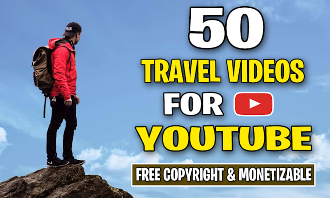 create travel video editing for youtube channel
