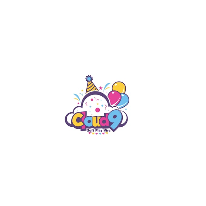 design pretty cool childrens play party hire logo