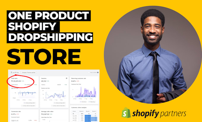 create a one product shopify dropshipping store