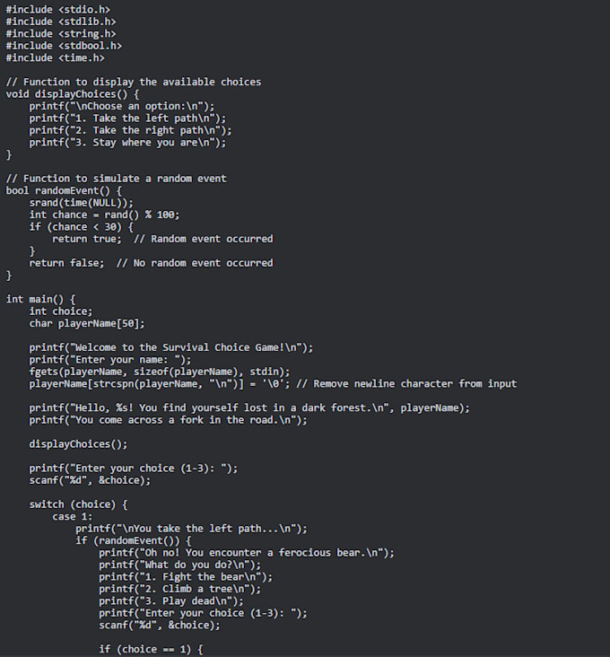 Code and debug c, javascript, html and python scripts by Ascreation_13 ...