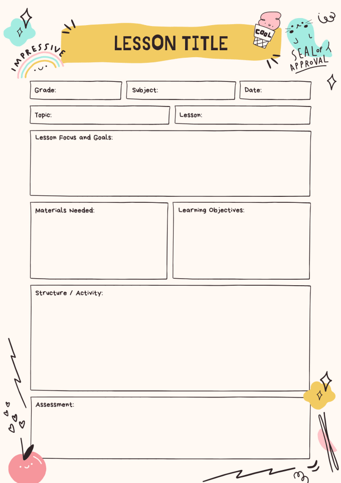 Create A Detailed Lesson Plan For Elementary And High School By create-a-detailed-lesson-plan-for-elementary-and-high-school-by