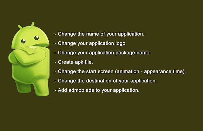 Customize your android app logo, splash screen and more by Ica281 | Fiverr