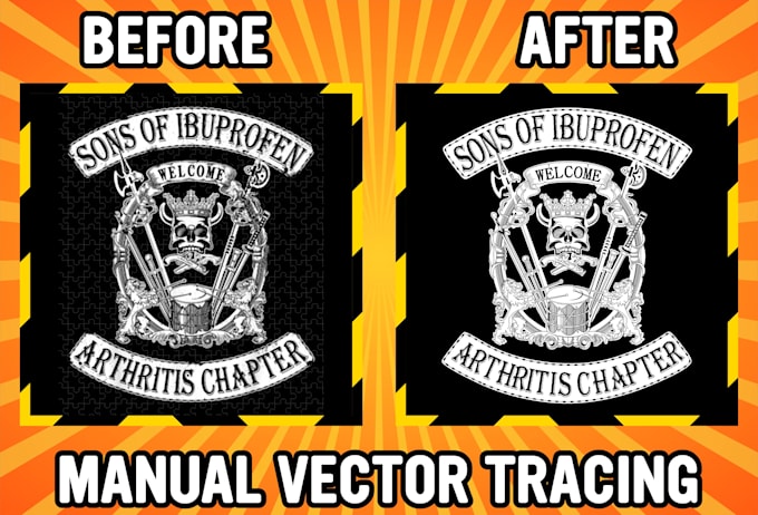 cleanup ai generated images into vector