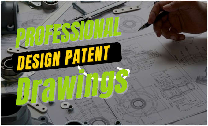 do design patent drawings, professional design patent illustrator