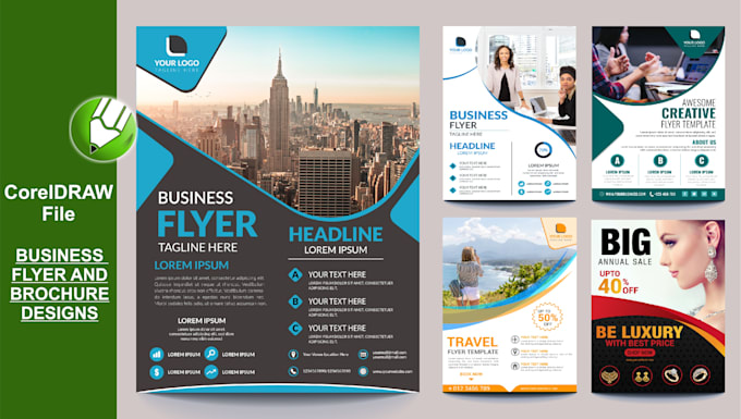 design professional business flyer