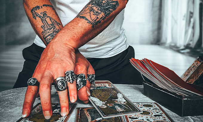 perform an intuitive ten card tarot reading