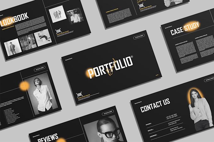 design professional company profile and corporate brochure