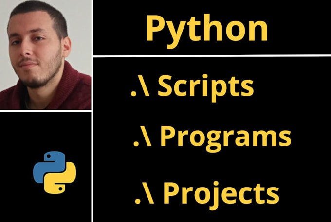Create python scripts for you by Ashrafhn | Fiverr