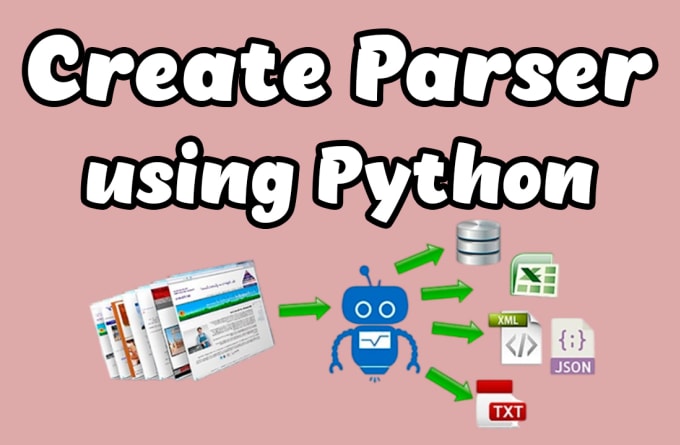Create any parser in python by Petrocoder | Fiverr