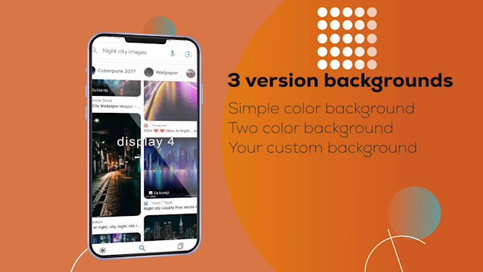do unique app promo video with smartphone design screens