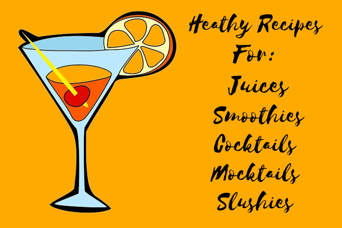 write unique drink recipes for any occasion