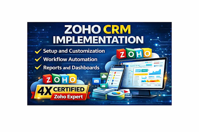 be your zoho CRM implementation expert