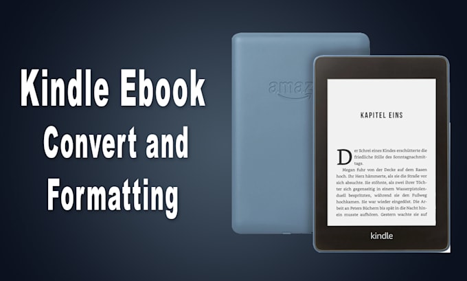 convert and format your kindle ebook