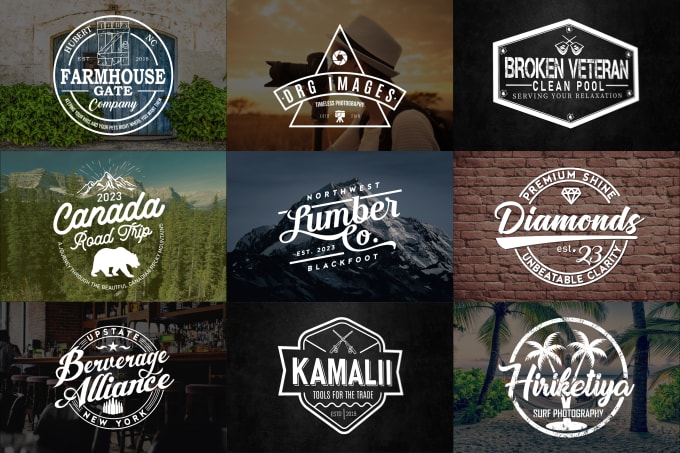 Do vintage , retro , classic , hipster badge , outdoor or business logo ...