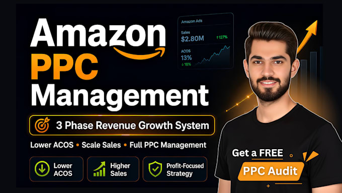 do amazon PPC management and optimize amazon ads campaign