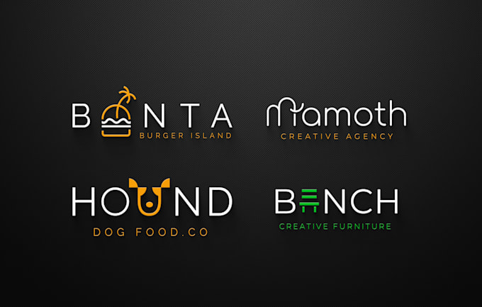 design custom geometric or minimalist line art logo
