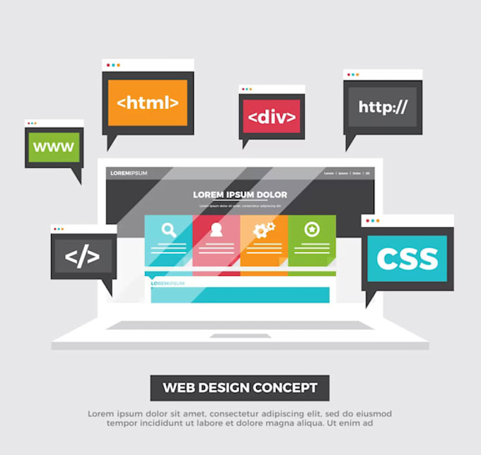 Do html css web design by Nsneelbd02 | Fiverr