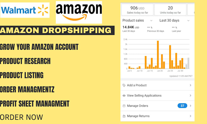 manage and automate your amazon dropshipping store