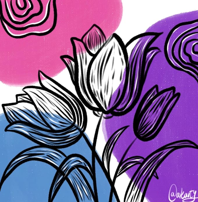 create professional vector digital art in 24h