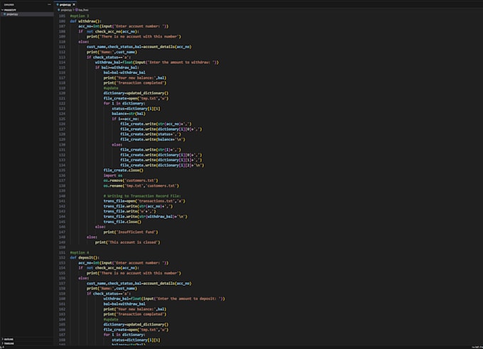 Code python and oop projects by Nafisa_cs | Fiverr