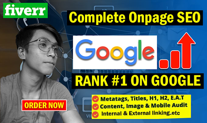 do complete onpage SEO to increase organic traffic