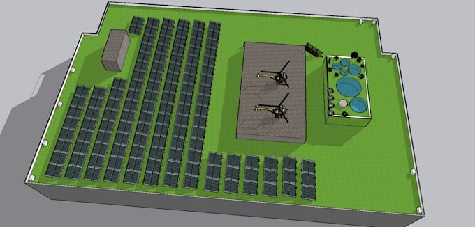 shading analysis of solar power system