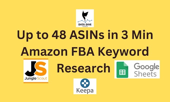do amazon competitor analysis and keyword research with data dive