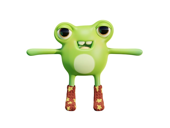 Do a 3d character for you by Designerthi | Fiverr
