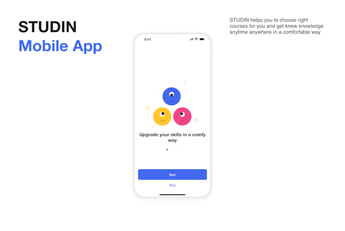 Design educational ux ui for mobile apps by Minenko_anzhela | Fiverr