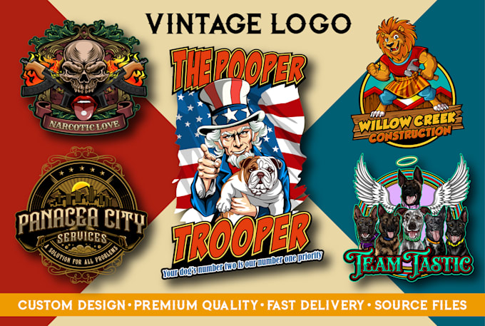 design creative modern vintage logo