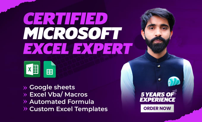 Do excel vba, macros, google sheets, formula, charts, template and ...
