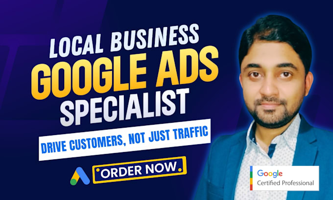 setup manage google ads adwords PPC search ad for local business, SEM specialist