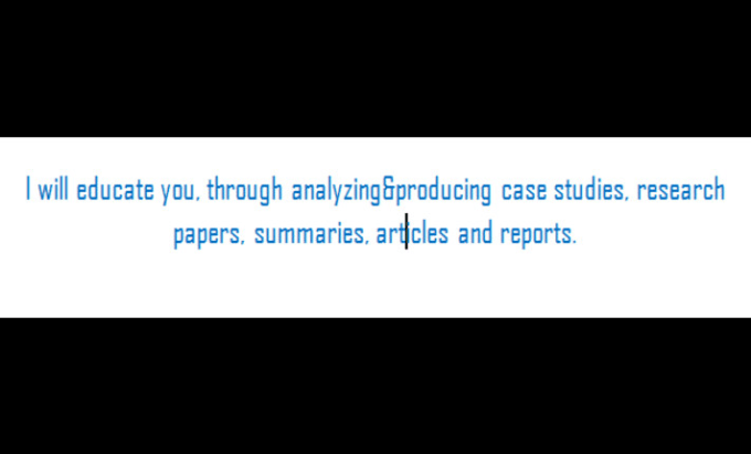 educate by doing surveys, questionnaires, interviews