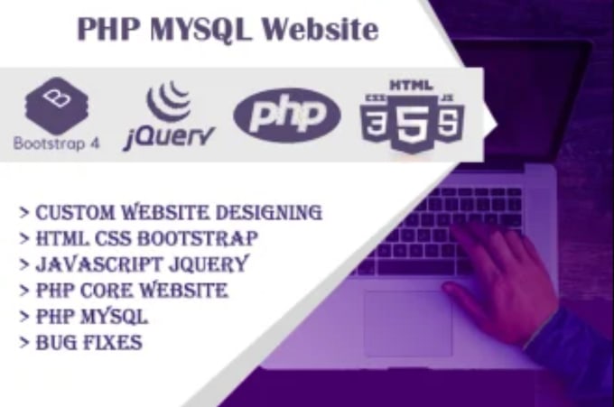 Be your front end web developer using html, css, javascript by ...