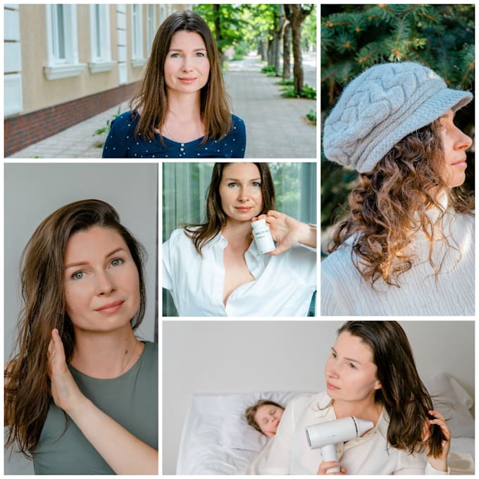 be your ugc female model for your product or service