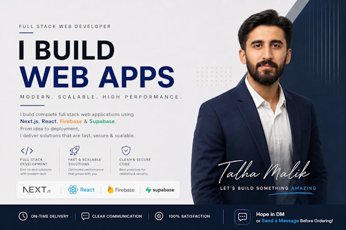 build a full stack nextjs and react web app with firebase