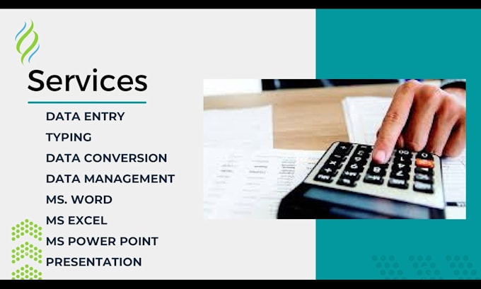 do pdf conversion to word, excel, typing of scanned documents and bookkeeping