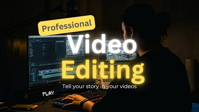 do professional video editing