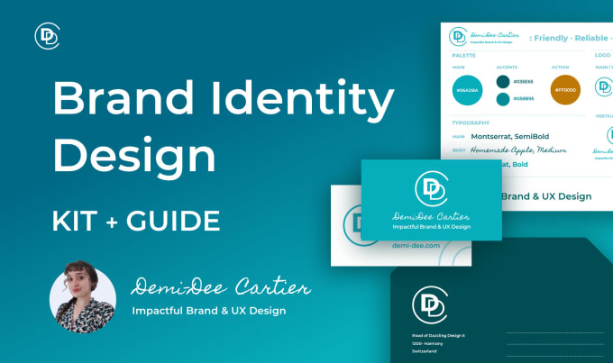 develop your unique brand identity and style guidelines