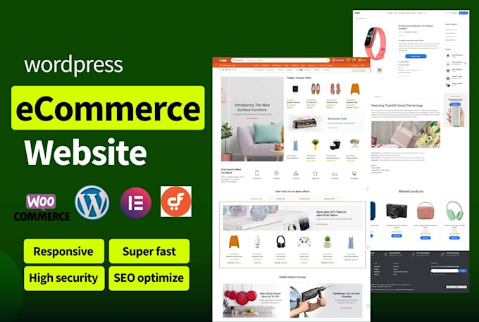 create ecommerce website with woocommerce wordpress webiste