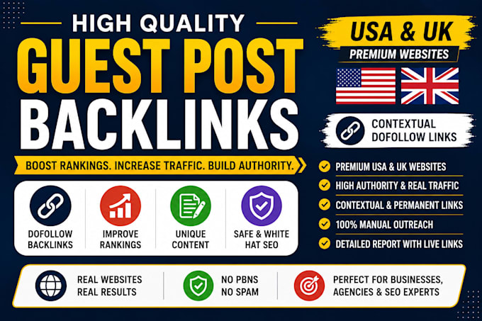build niche relevant guest post backlinks